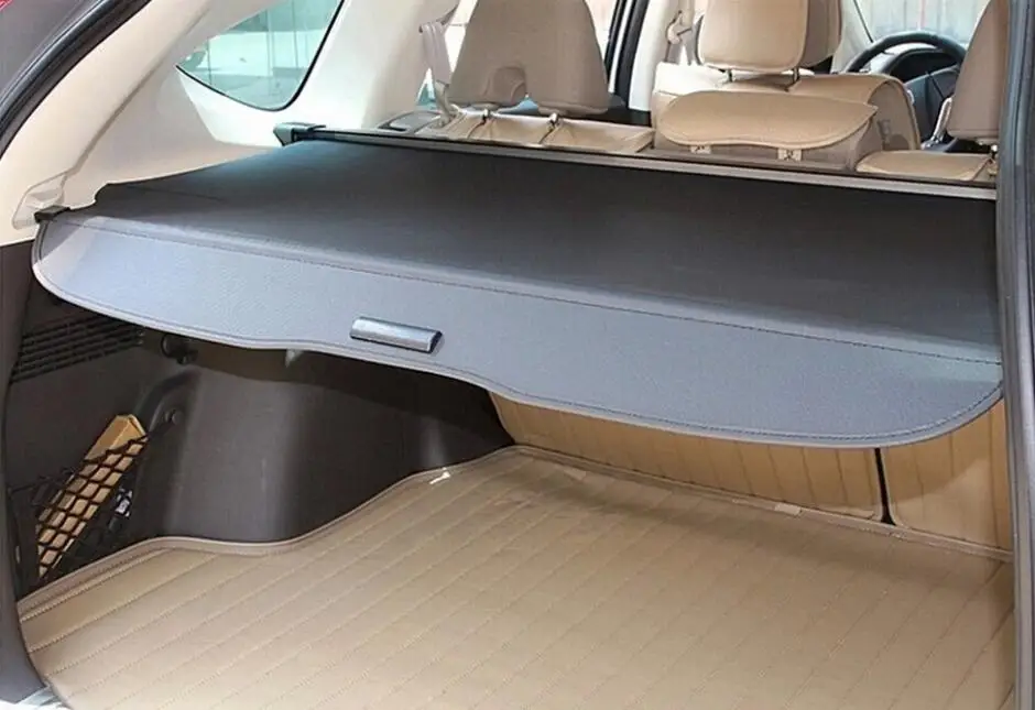

High Qualit Car Rear Trunk Cargo Cover Security Shield Screen shade Fits For Skoda Yeti 2014 2015 2016(black, beige)