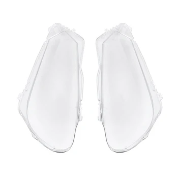 

2Pcs Car Clear Headlight Head Light Lamp Lenses Dust Cover Shell Plastic For Vw For Volkswagen Golf 6 2010-2014 Front Head Light