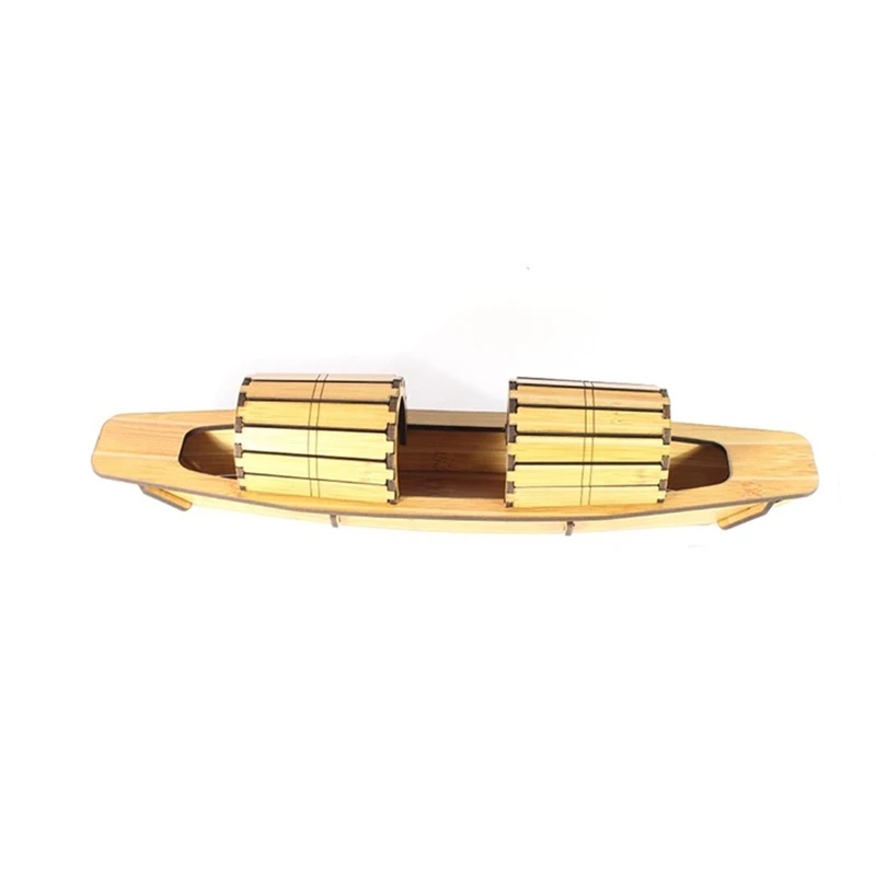 China Boat Wooden Assembly Simulation Model Ten Paddle Sailing Kits DIY Puzzle Baby Kids Toys |