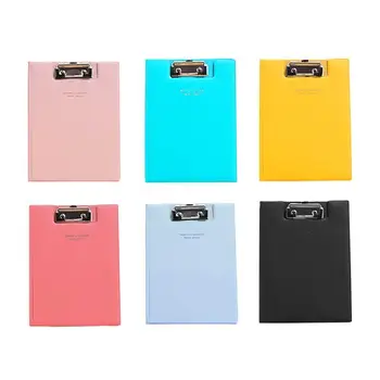 

A5 Waterproof Clipboard Writing Pad File Folder Document Holder School Office Stationery Supply Six Color