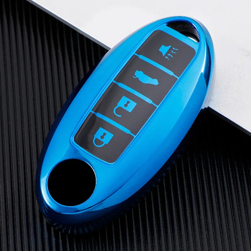 Cover Telecomando/chiave per Nissan Qashqai j11 j10 Juke Tiida Patrol Versa Pathfinder nota per Infiniti fx35 - Ha89f48c68a794459949e05ac576c4c2ce