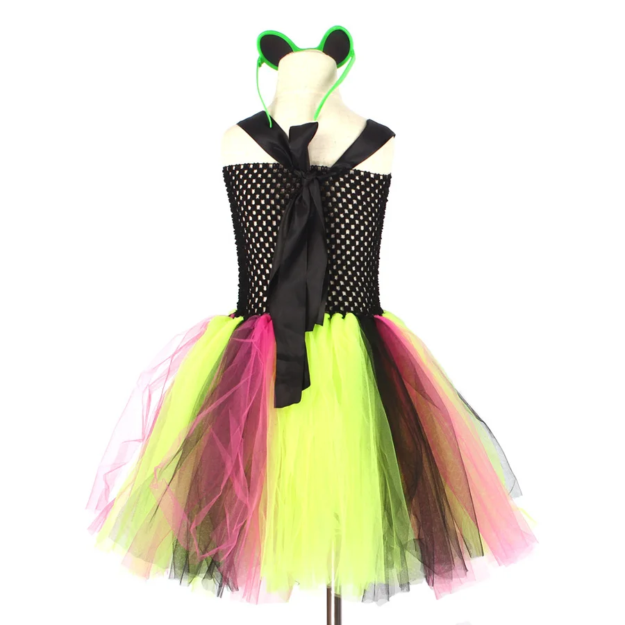 Alien Space Inspired Girl Tutu Costume Dress Holiday Pageant Birthday Halloween Girls Dress Party Princess Kids Fancy Clothes (16)