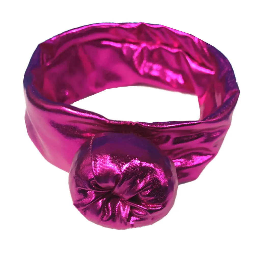 Fashion Newborn Toddler Kids Baby bronzing ball elastic hair accessories Baby Unisex girls boys Cotton Headband
