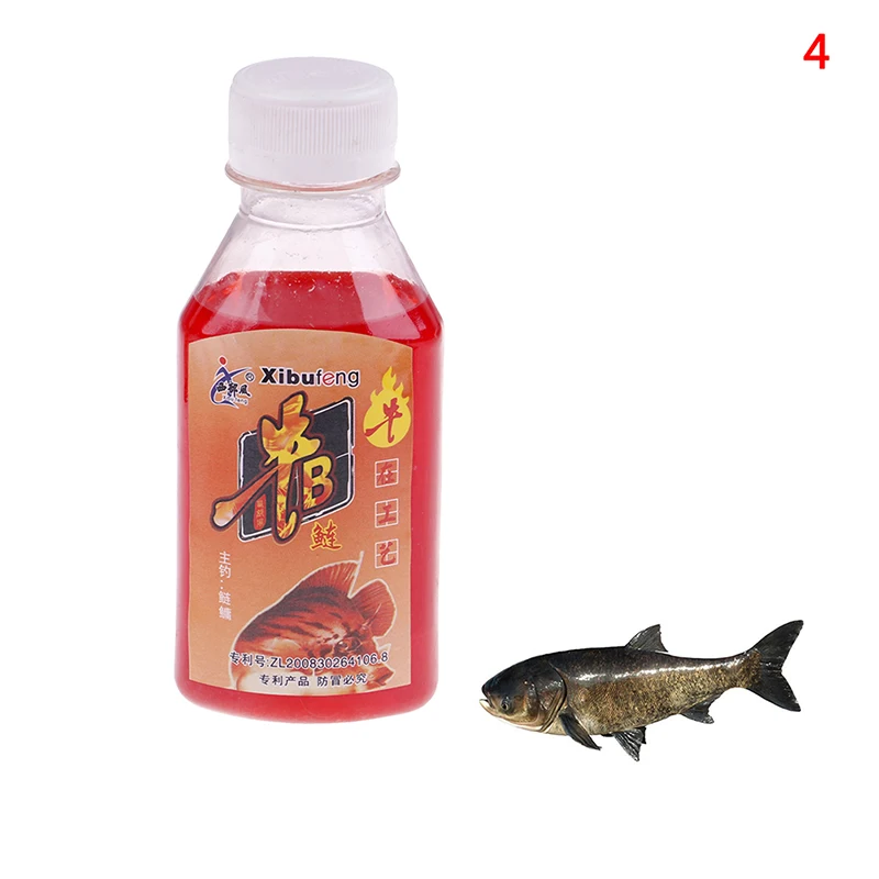1 Bottle High Quality Push Up Fishing Bait Artificial Lure Liquid Carp  Flavor Additive Fishy Smell Bottle