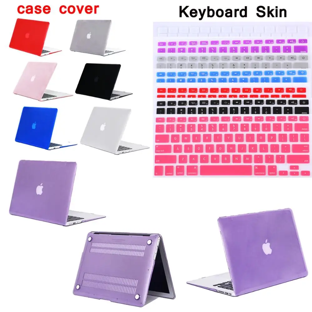 

For Apple Macbook Air 13.3" Inch A1466 A1369 US Crystal case Keyboard Cover skin
