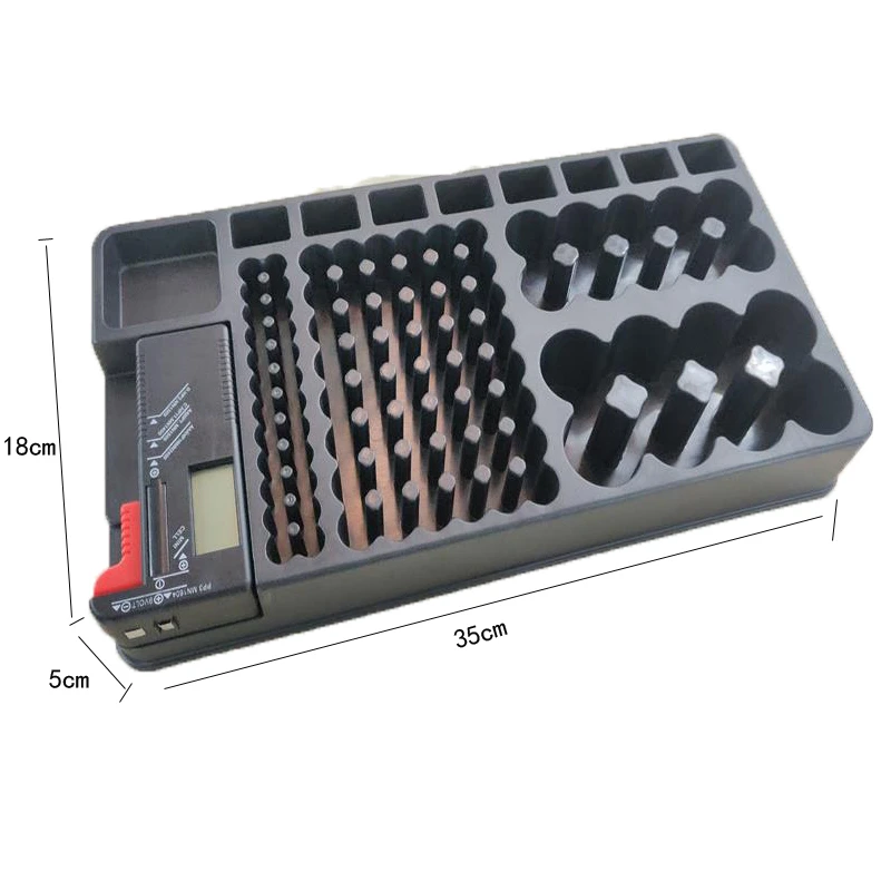 Realmate Battery Accept Box with BT-168D Battery tester can receive various model capacitydiagnostic tool