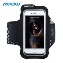 Mpow Топ для iPhone 7 Sweatproof нарукавный чехол для занятий спортом и бега 5,2 дюйма с регулируемым ремешком для iPhone 7 и т. Д. Смартфонов