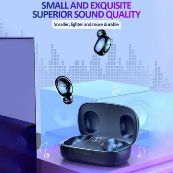 

1Pcs Bluetooth Earbuds S9 Bluetooth 5.0 Headset TWS In-ear Stereo Bluetooth HD Calls Headset Supports Phone Wireless Mobile P3B4