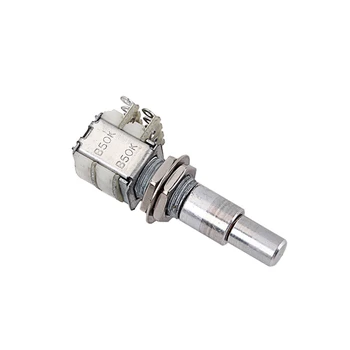 

B50K Guitar Bass Dual Pot Stacked Concentric Potentiometer with Center Detent