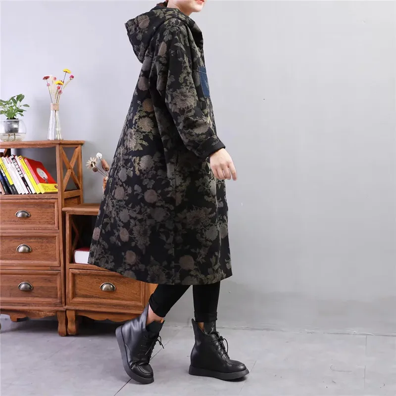 Max LuLu Korean Fashion Luxury Streetwear Ladies Long Parka Womens Vintage Denim Winter Jackets Thicken Warm Coats Windbreakers