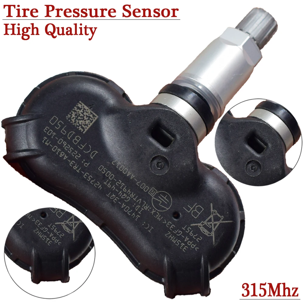 1 шт. высококачественный датчик давления в шинах 42753-TR3-A810-M1 TPMS сенсор для Honda Civic CR-Z Fit Element Acura 315 МГц