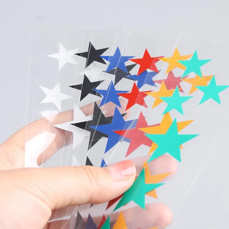 

New Star Reflector Bike Stickers Frame Adhesive Tape Light-emitting Wheel Rim Sticker Mountain Bicycle Reflector Moto Decal