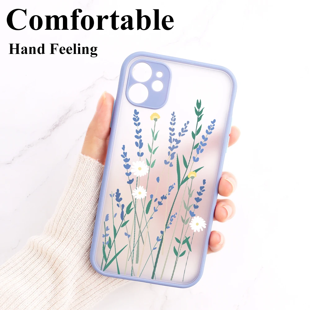 Redmi Note 10 Pro Case Poco X3 Pro Case Floral Fundas For Xiaomi 11T Redmi Note 11 8 9 Pro 9A 9T Poco F3 M3 M4 Mi 11 Lite Cover