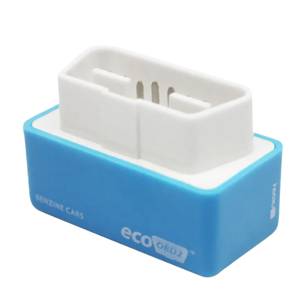 Eco OBD Ⅱ Универсальный экономичный чип для экономии топлива чип для бензинового газа - Цвет: Синий