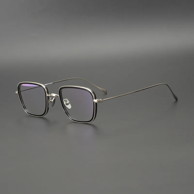 

Titanium Transparent Glasses Frame Women Men Square Optical Myopia Eyeglasses Prescription Spectacle Frames Clear Eyewear Oculos