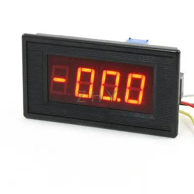 

Red LED Display Digital 3 1/2 Volt Gauge Tester Voltmeter DC 50-200V