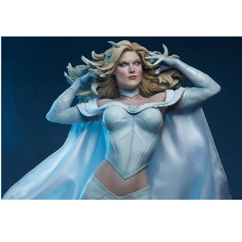 20 "SS 300688 статуя супергероя бюст Эмма Фрост полная длина портрет X-men Смола действие Коллекционная модель игрушечная Коробка 50 см Z2426