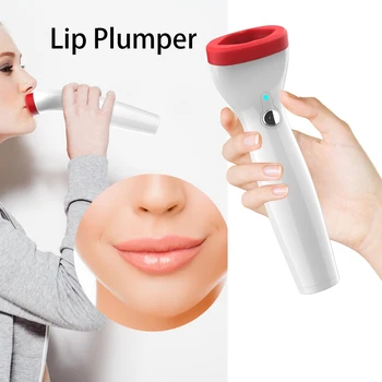 

Betime Lip Plumper Device Automatic Silicone Electric Lip Plumping Beauty Tool Fuller Bigger Thicker Lips for Woman Dropshipping