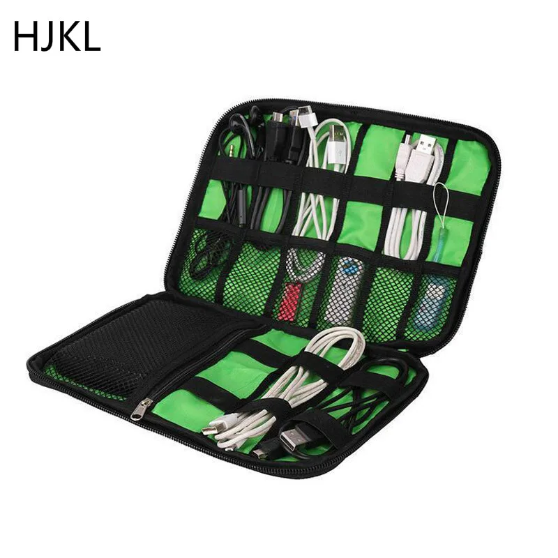 

Travel Storage Bag High Quality Large Capacity Nylon Waterproof Electronic Accessories Data Cable Charger Carrying Bags 2020 New