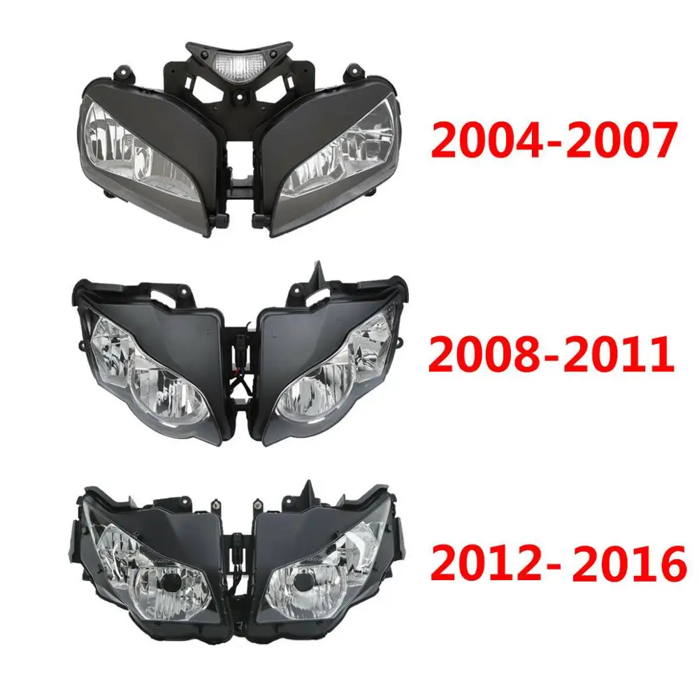 

Motorcycle Front Headlight Head Light Lamp For Honda CBR1000RR 2004-2007 05 06 2008-2011 09 10 2012-2016 13 14 15