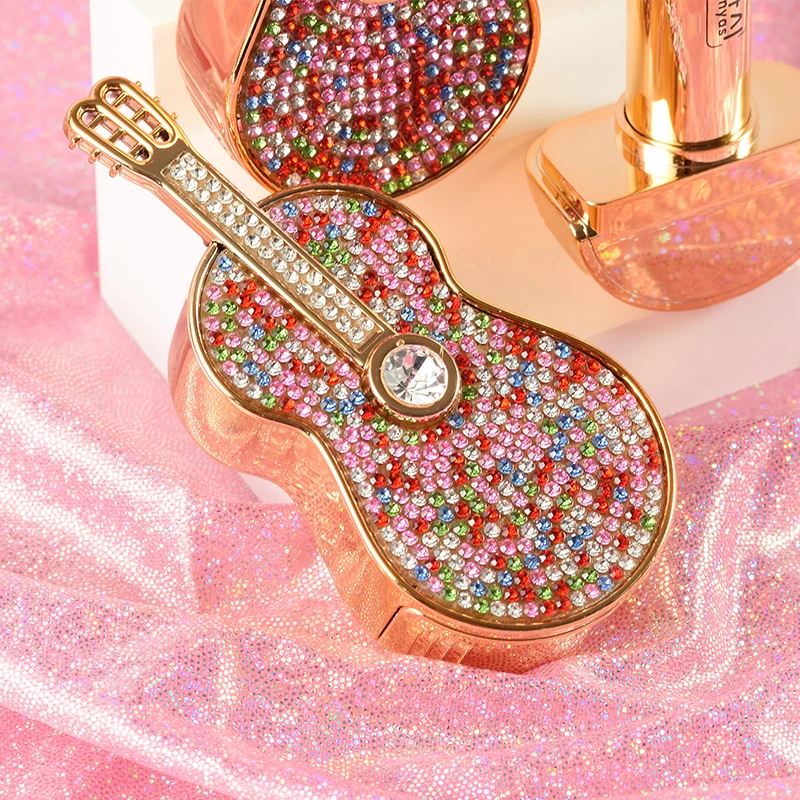 

Colorful Diamond Violin Velvet Lipstick 3 color Waterproof Long Lasting Smooth Mist Lip Makeup Easy To Wear Silky Touch Cosmetic