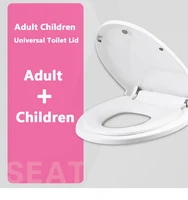 Double Layer Adult Child Toilet Seat Children's pot Training Cover Prevent Falling Toilet Lid For Kids Slow-Close Travel Pot 2
