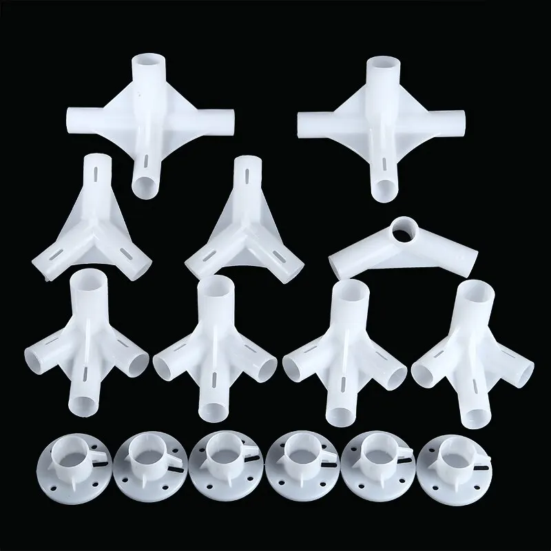 15Pcs Spare Parts For 3x6m Gazebo Awning Tent Corner Center Connector