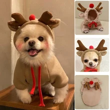 New Cute Dog Clothes For Medium Large Dog Winter Autumn Warm Pet Dog Hooded Coat Dogs Chihuahua Puppy Costume Soft Jacket XS-XXL