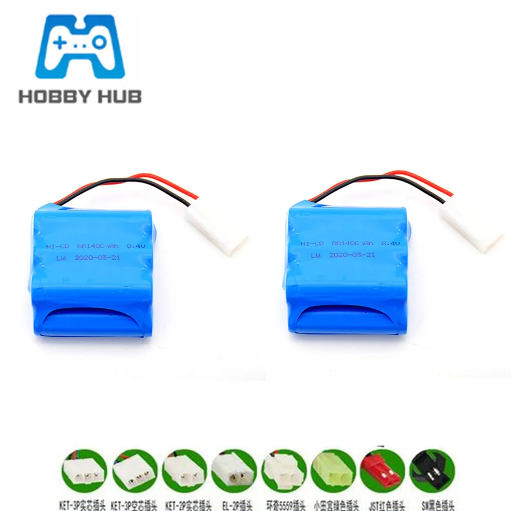 

2 шт./лот 8,4 V 1400mAh AA Ni-CD аккумуляторная батарея для RC автомобилей лодки пистолеты освещение Дистанционное управление игрушки запасные части