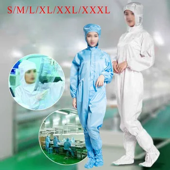 

Coverall Hazmat Suit Protection Protective Disposable Anti-Virus Clothing Disposable Factory Hospital Safety Clothing