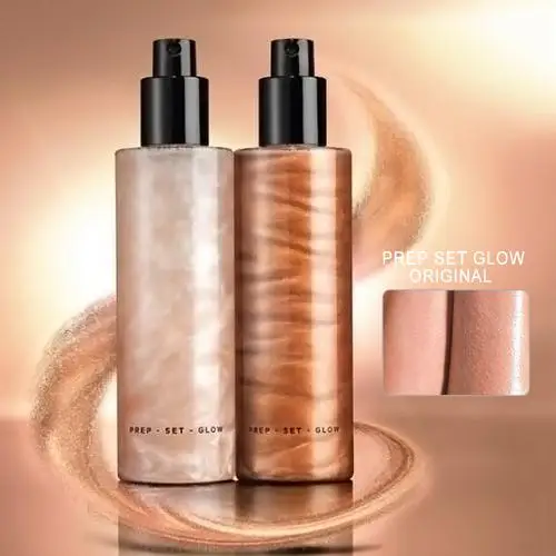 

Bronzer Highlighter Liquid Setting Spray Illuminating Face Long-lasting Brighten Glow Face Glow Highlighter Makeup Face