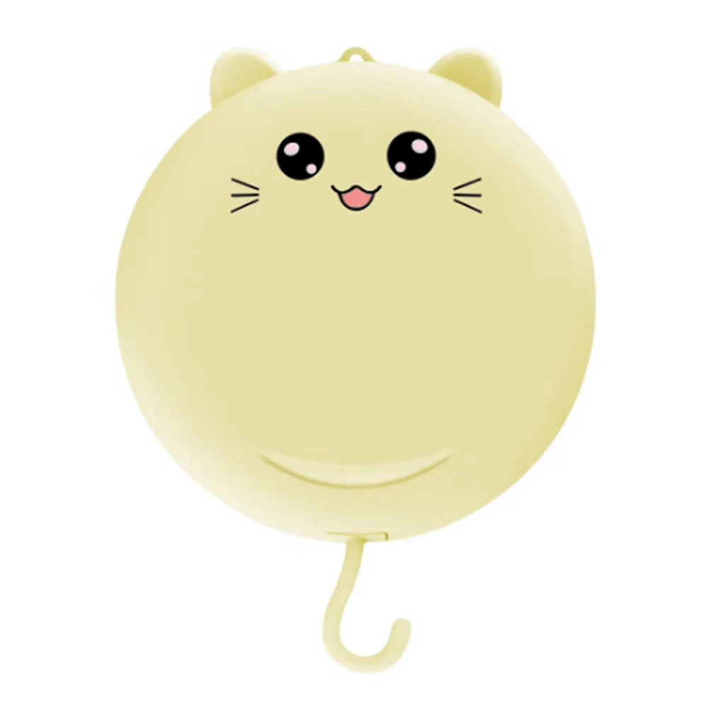 yellow Портативный USB макияж зеркало маленький вентилятор мини складной вентилятор светодиодный заполняющий светильник ручные вентиляторы Зеркало компактное карманное лицо губы зеркало MS - Цвет: yellow