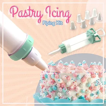 

DIY Cream Decorating Mouth Set Cake Icing Pipe Set 8 Piece Cake Decorating Tool Cake Filling Mouth frete gratis все для T5