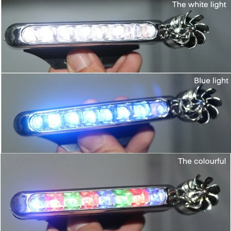 

Onever 8LED Wind Power Car Light Automatic Daylight Car Daytime Light No Need External Power Supply Headlight Lamp Car Styling