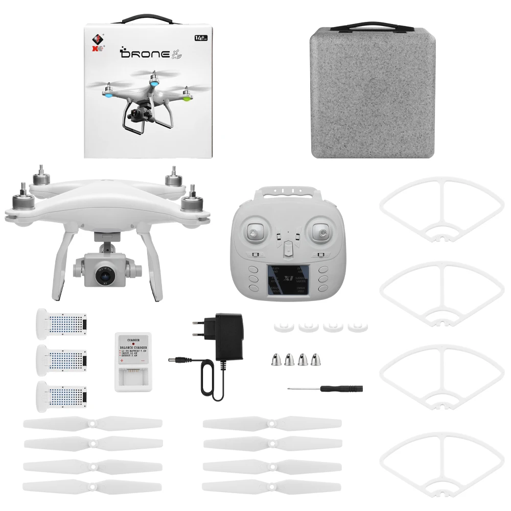 WLtoys XK X1 Квадрокоптер 1080P Камера 5G Wi-Fi FPV 2-осевой бесщеточный мотор самостабилизирующийся Gimbal 17 мин Время полета gps дрона с дистанционным управлением