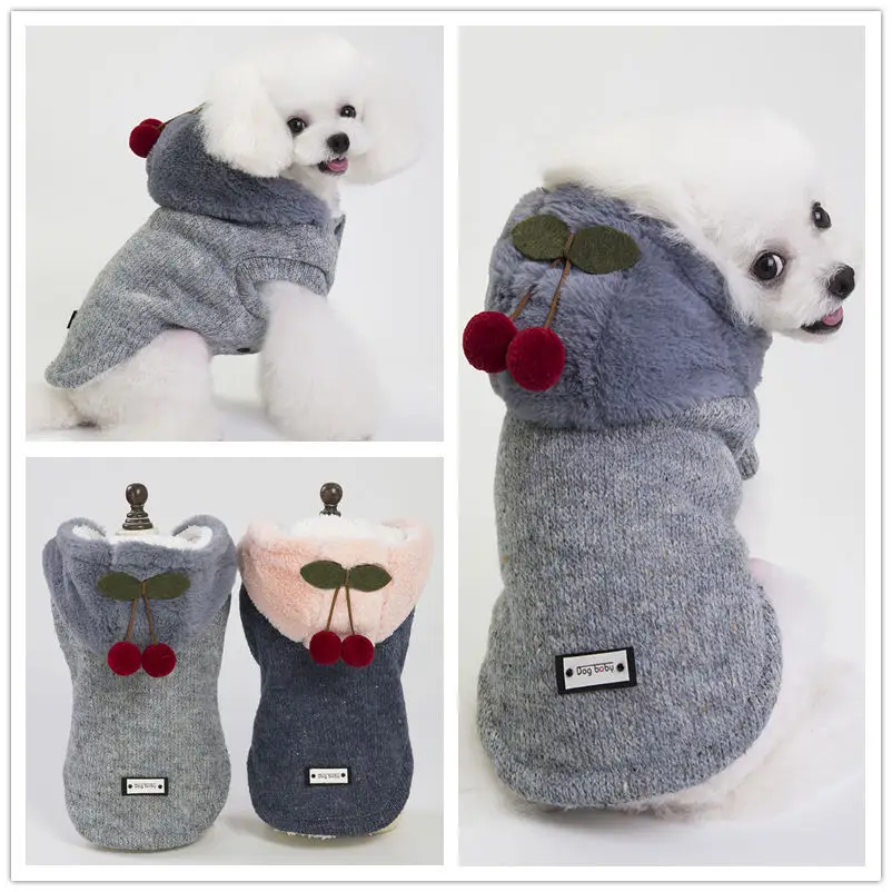 

Warm Dog Vest Pet Clothes Autumn Winter Dogs Cats Hooded Jacket For Dogs Jacket Small Medium Dog Clothes Chihuahua Yorkshire