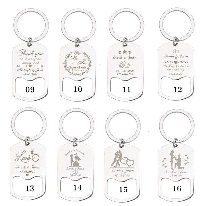 Personalized Bottle Opener Customized Calendar Name Date Beer Bottle Opene Keychain/Key Ring Party Wedding Favor Gifts Souvenirs 17 Ha8a114f2989d40a293ea640598aaccc3F
