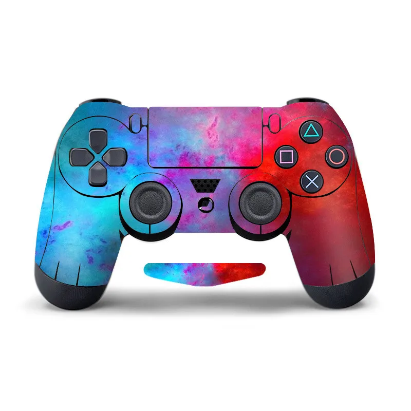 11 Style Protection Anti-slip Slim Decal Skin Sticker For PlayStation 4 PS4 Controller Gameing Accessories with Lights Stickers 