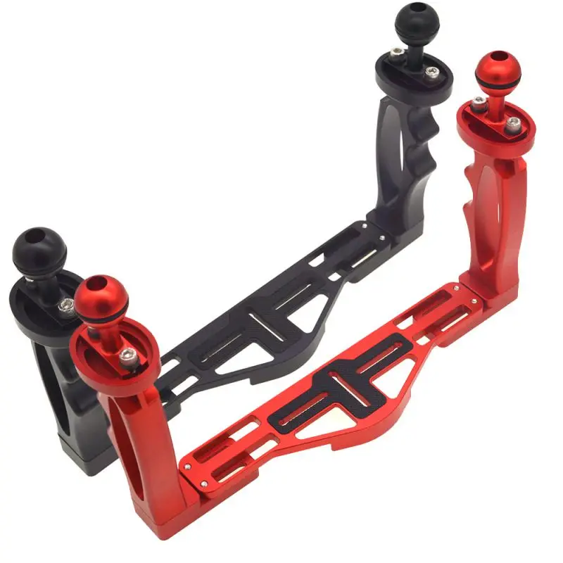 

Diving Hands Aluminium Alloy Bracket Suitable For Diving Camera Tray Mobile Phone Stabilizer