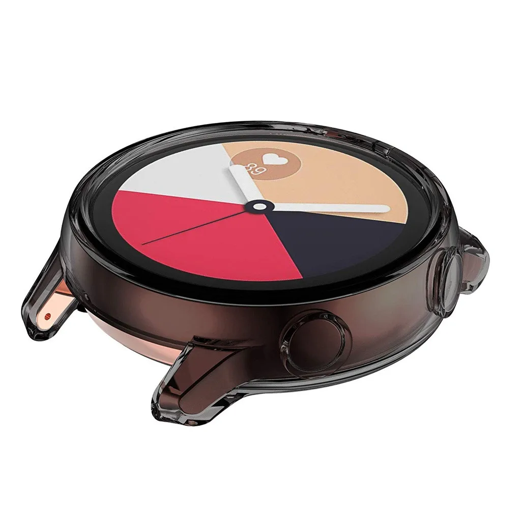 CARPRIE прозрачный ТПУ защитный чехол для часов, чехол для samsung Galaxy Watch Active 40 м, мягкий силиконовый чехол для умных часов