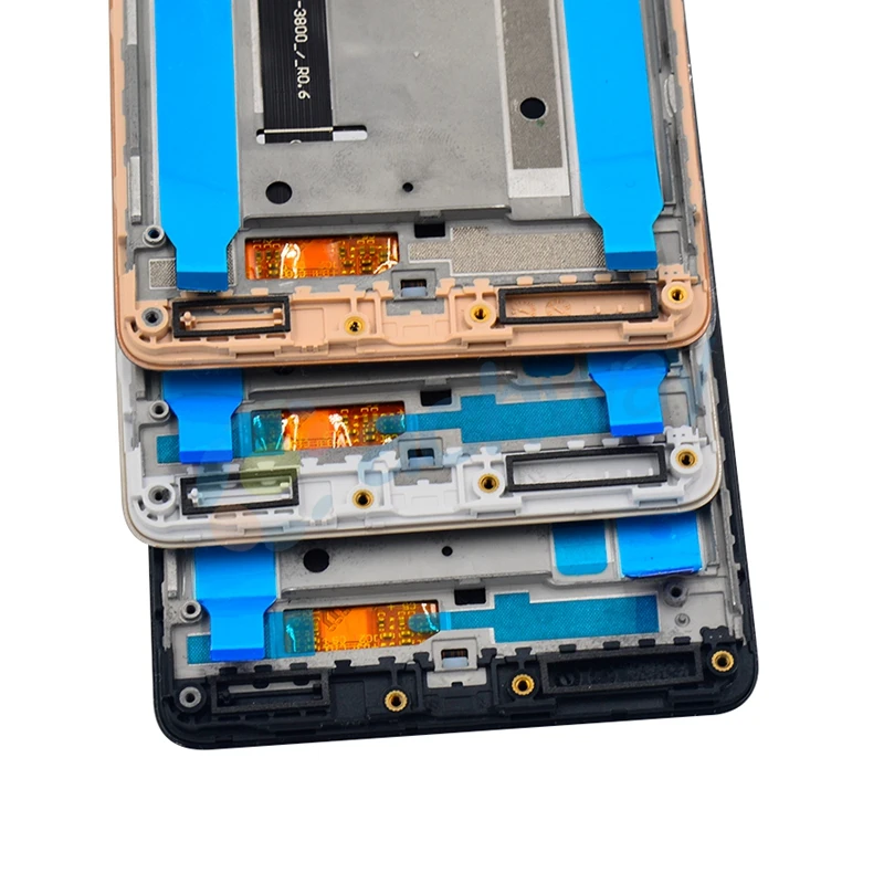 ЖК-дисплей для Xiaomi Redmi 3 3S 3x3 Pro lcd кодирующий преобразователь сенсорного экрана в сборе Замена черный белый золотой с рамкой 5,0 дюйма