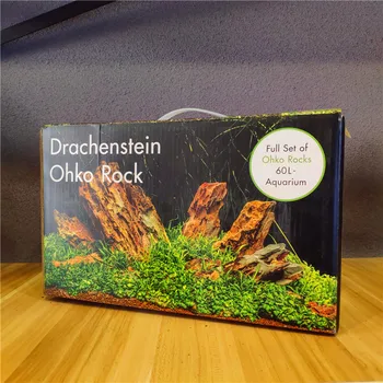 

Natural raw stone dragon stone ohko fish tank landscaping rockery aquarium decoration bonsai landscaping Water grass