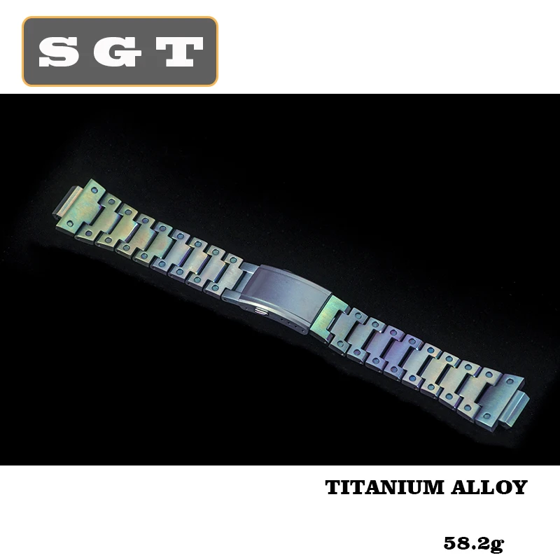 band Титан сплав ремешки для часов GW-M5610 DW5600 GW-5000 DW-5030 G-5600 ремешки наручных часов браслет подходит для рамка чехол твердая рамка - Цвет ремешка: band