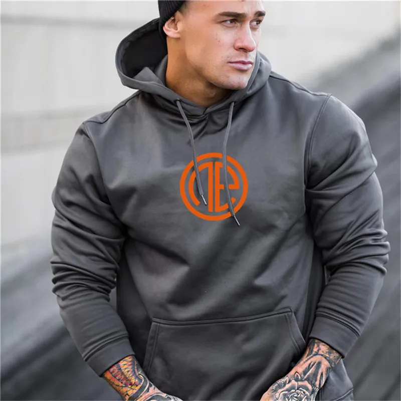 dark gray Мужская куртка для фитнеса, толстовки, мужские s толстовки, брус, бодибилдинг фитнес-одежда, подходит для осени - Цвет: dark gray