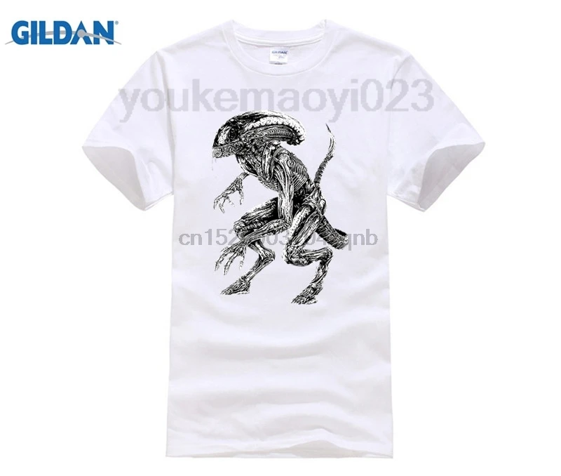 AVP ALIEN VS predator Футболка Топ Чистый хлопок Мужская футболка дизайн высокое качество