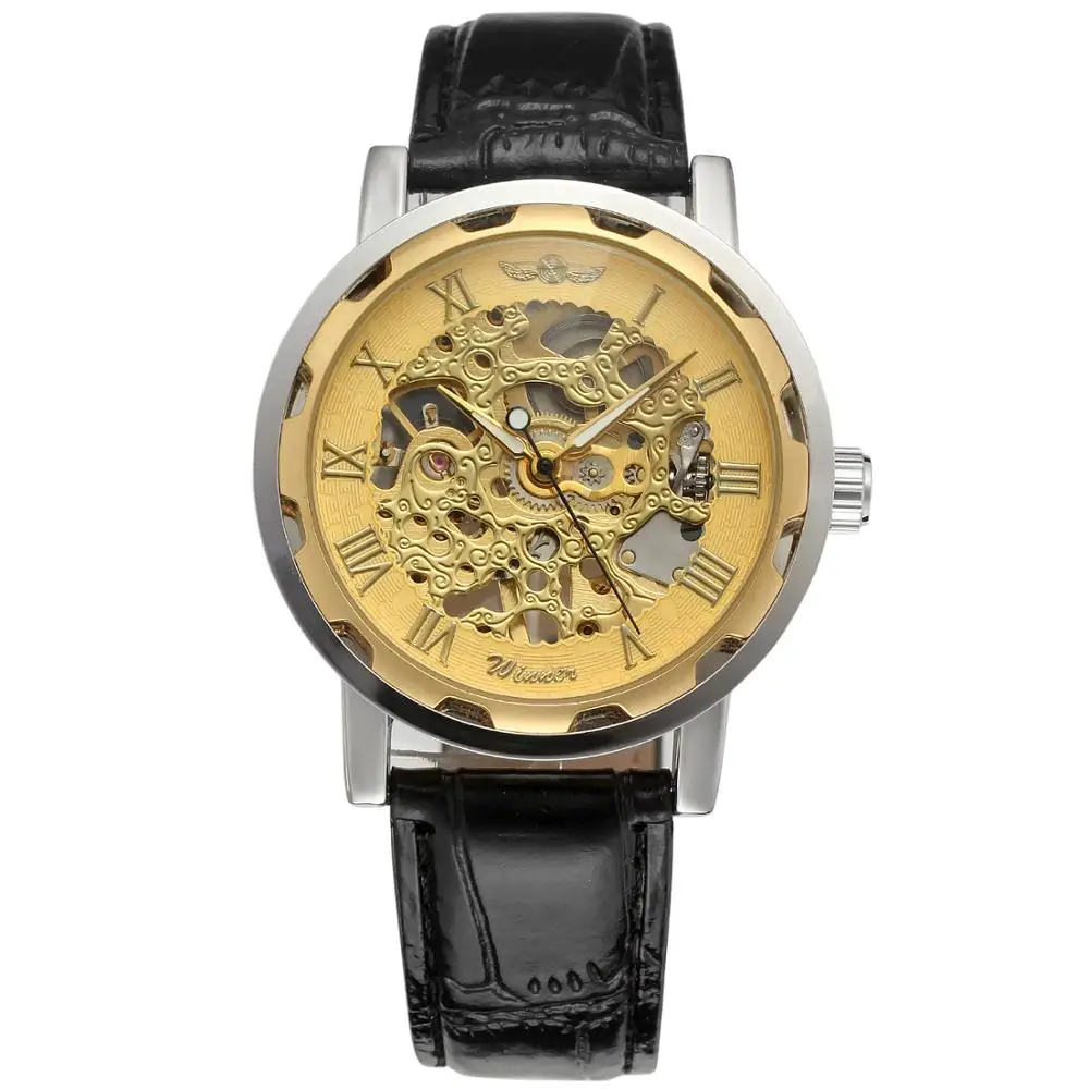 WINNER-Fashion-trend-men-s-and-women-s-watch-gold-hollow-dial-leather ...