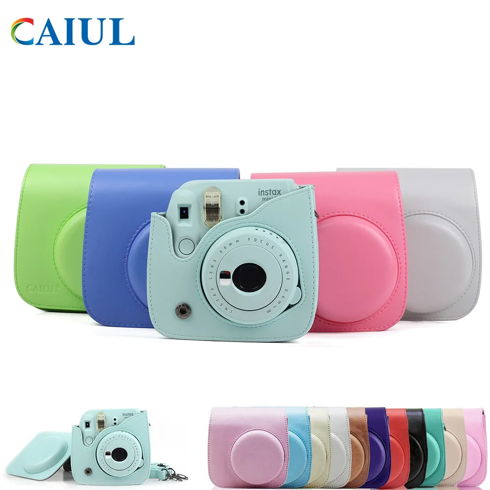 Caiul/caiul Polaroid Mini8/8+/9 чехол для камеры цифровой защитный чехол камера кожаный чехол сумка для камеры