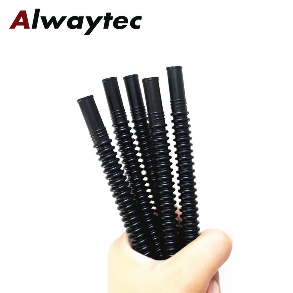 Fuel pump hoses ID10*120-300mm gasoline connector tube Nylon tube fule line bellows corrugated pipe for fuel pump plastic