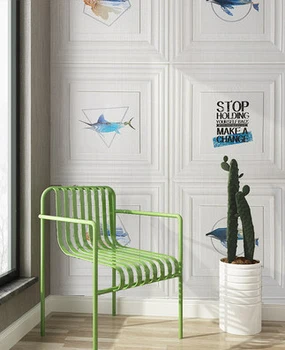 

3D stereoscopic wall stickers, Nordic wallpaper, self adhesive living room background wall, bedroom warm decoration, INS wind fo