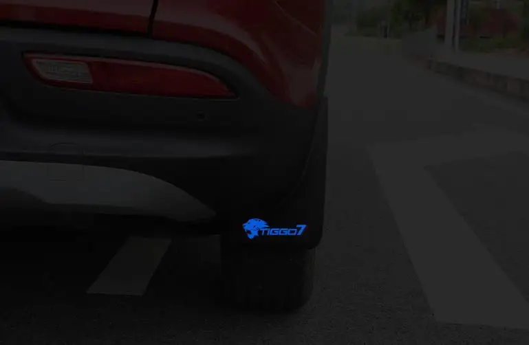 Брызговик для TIGGO7 7 CHERY щитки, брызговики для стайлинга автомобиля набор мягких пластиковых брызговиков аксессуары Специальный щиток